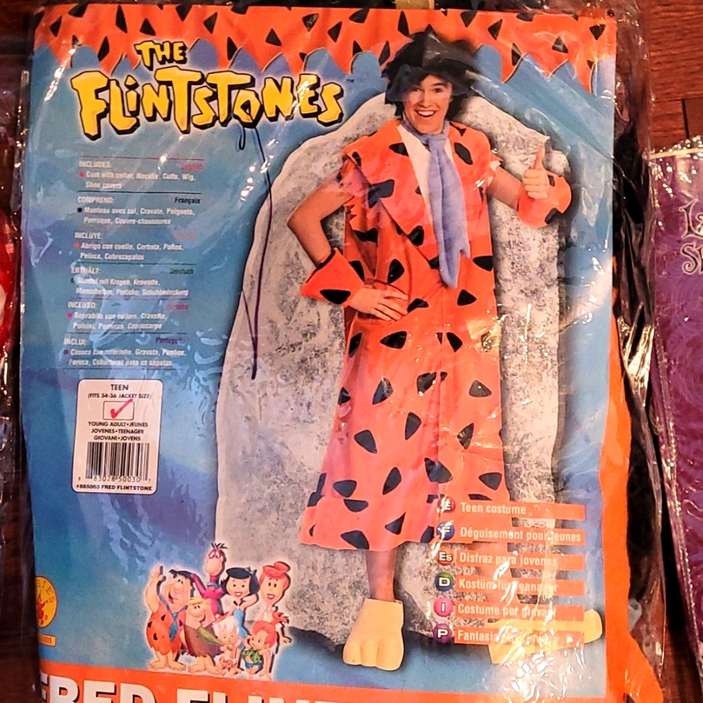 Flintstone young adult costume